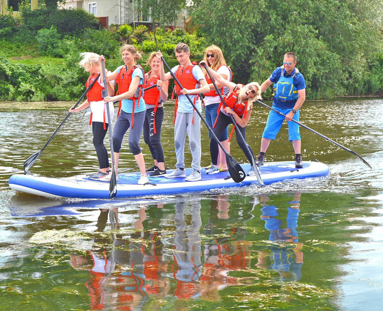 Inspire2Adventure Stand-Up Paddleboarding River Wye