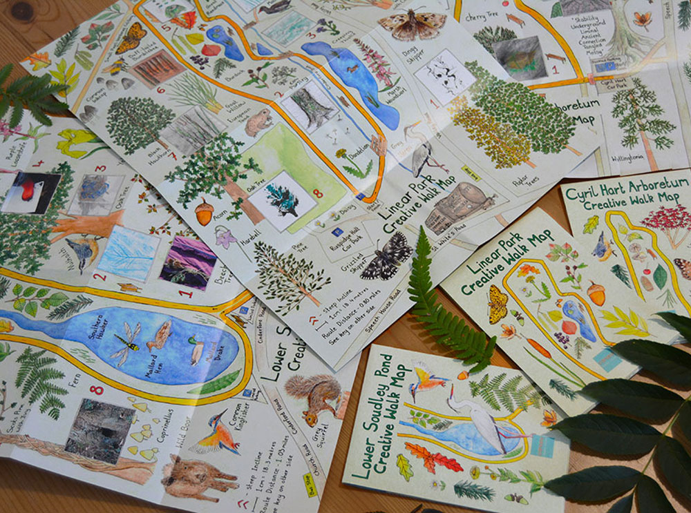 Creative Walking Maps Forest of Dean Case Study Cover
