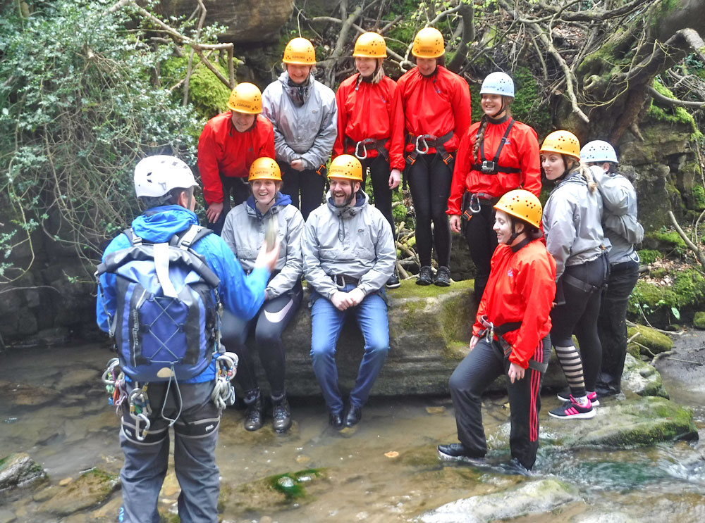 Inspire2Adventure Gorge Scrambling Influencer Experience Wales