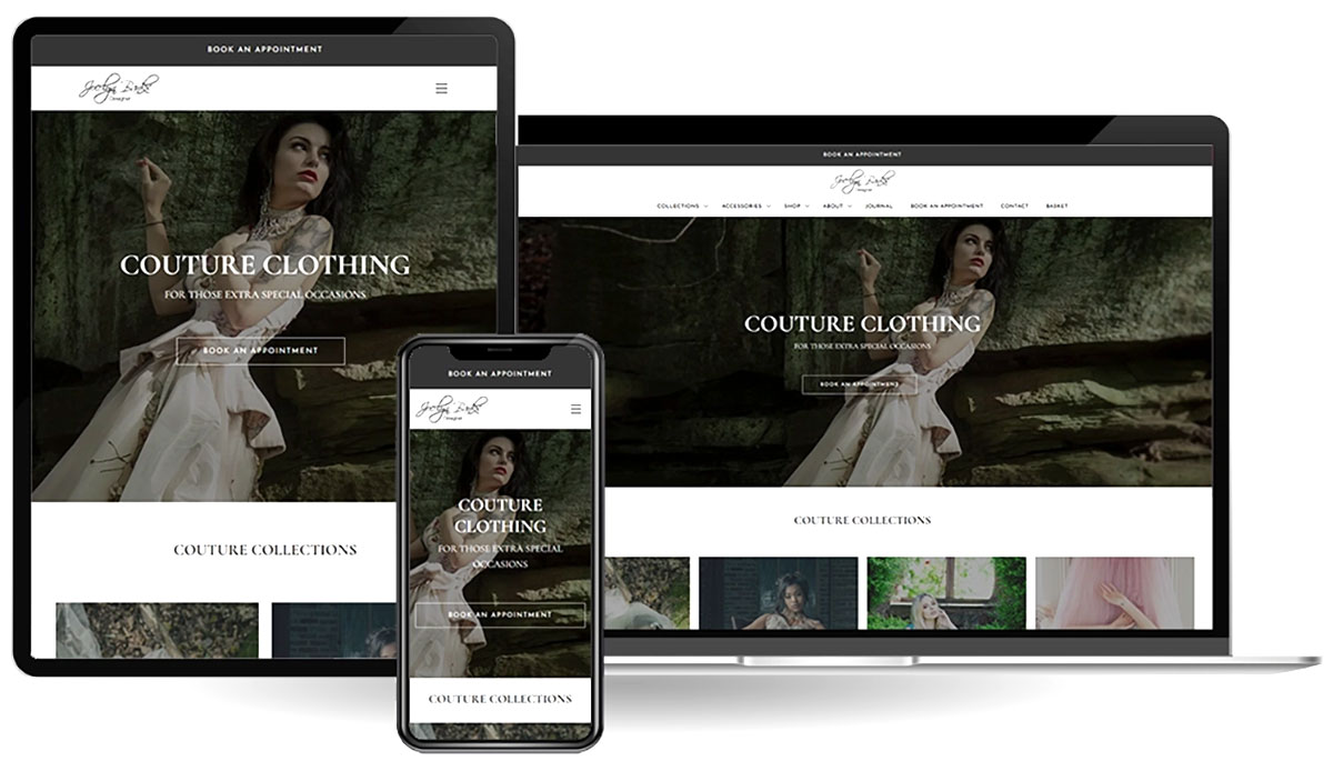 Jocelyn Banks Couture Designer Website